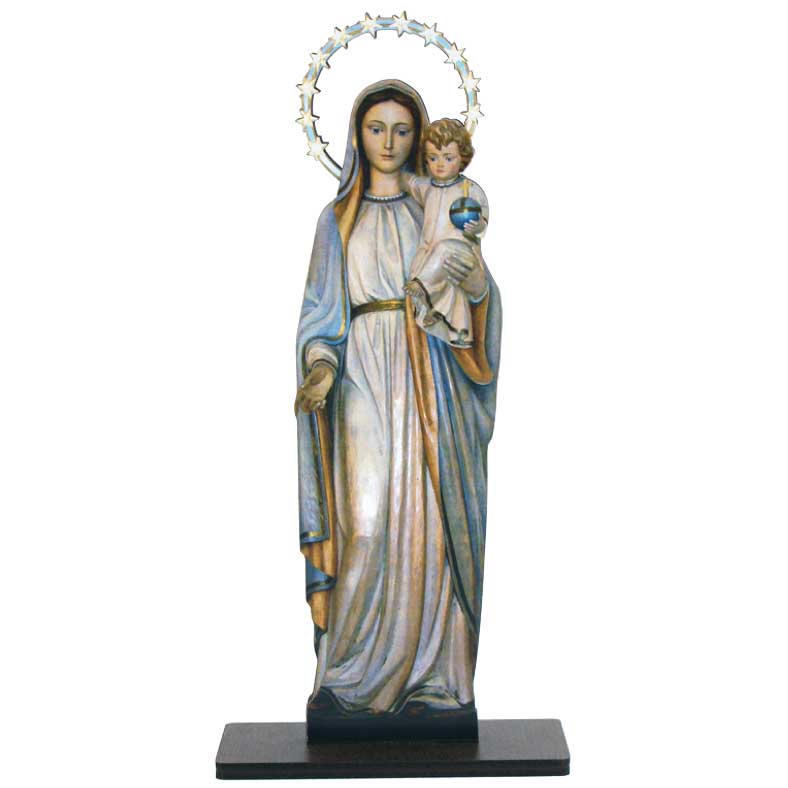 STATUA SEMPLICE IN MDF SAGOMATA H CM 15